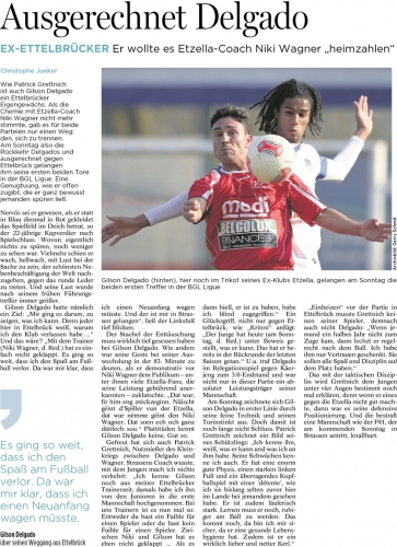 Gilson Delgado s'exprime