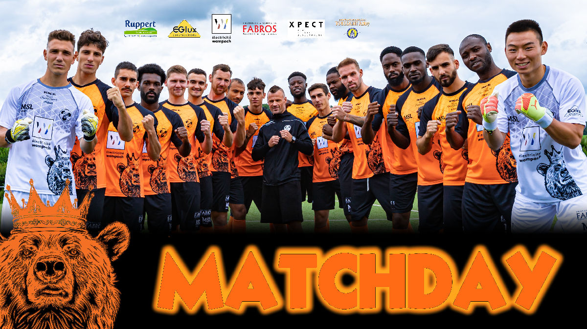 MATCHDAY! COUPE DE LUXEMBOURG! MATCHDAY! COUPE DE LUXEMBOURG!