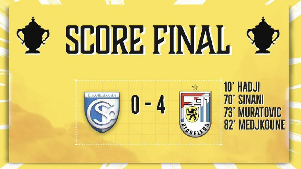 CS Oberkorn - F91 Diddeleng 0-4 (0-1) CS Oberkorn - F91 Diddeleng 0-4 (0-1)