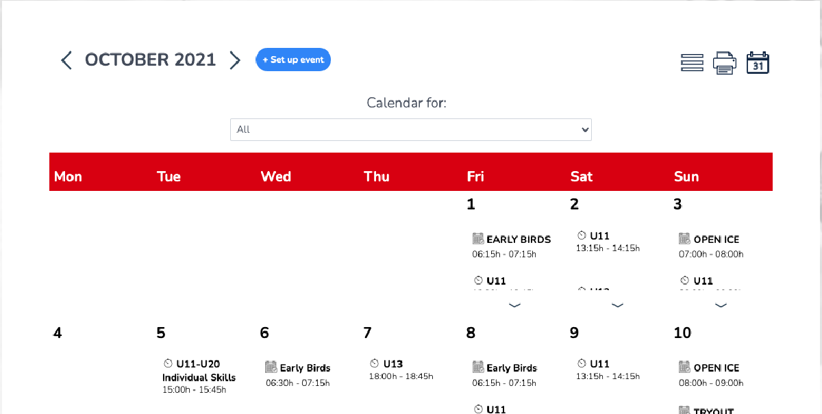 Huskies release new guide to Clubee calendar Huskies release new guide to Clubee calendar