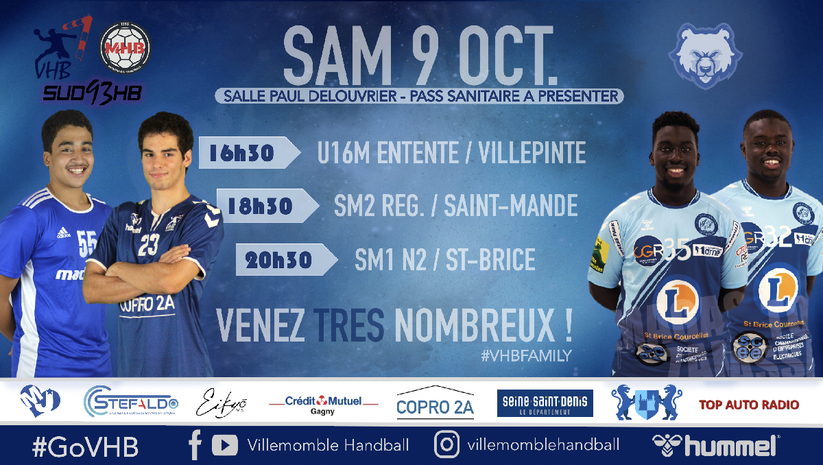 MATCHDAY 9/10 OCTOBRE