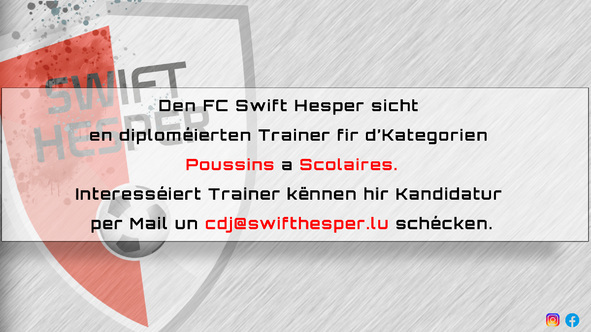 Trainer gesicht: Poussins & Scolaires Trainer gesicht: Poussins & Scolaires
