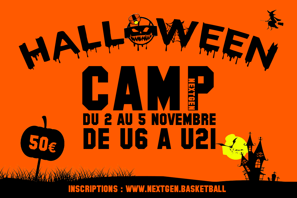 Ne manquez pas le Halloween Camp ! 