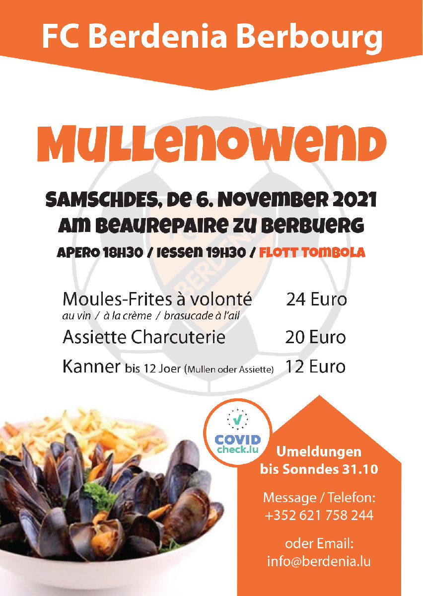 Mullenowend de 6. November Mullenowend de 6. November