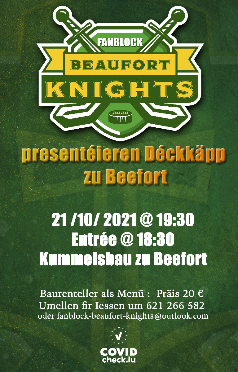 Knights Fanblock Knights Fanblock