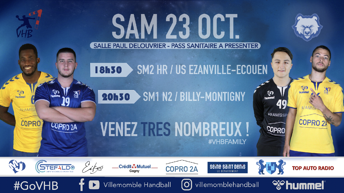 MATCHDAY 23 OCTOBRE