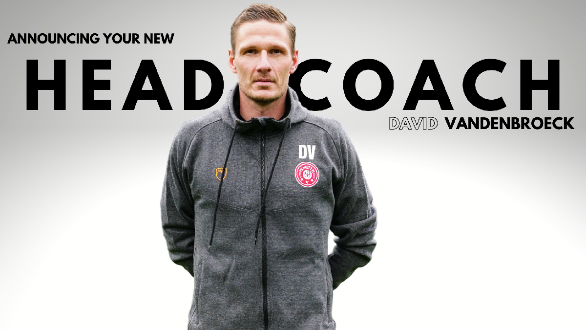 NEW HEAD COACH - DAVID VANDENBROECK NEW HEAD COACH - DAVID VANDENBROECK