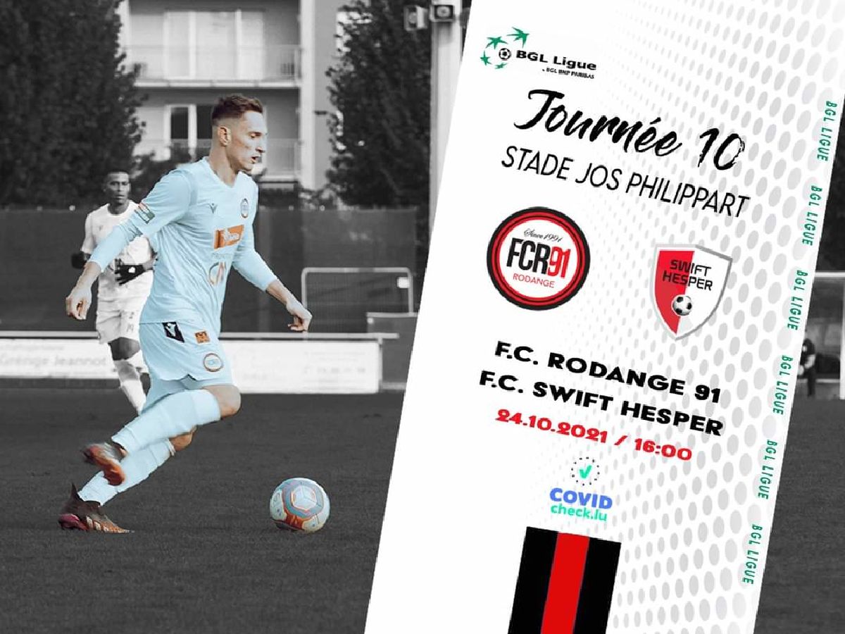 F.C. Rodange 91 - F.C. Swift Hesper F.C. Rodange 91 - F.C. Swift Hesper
