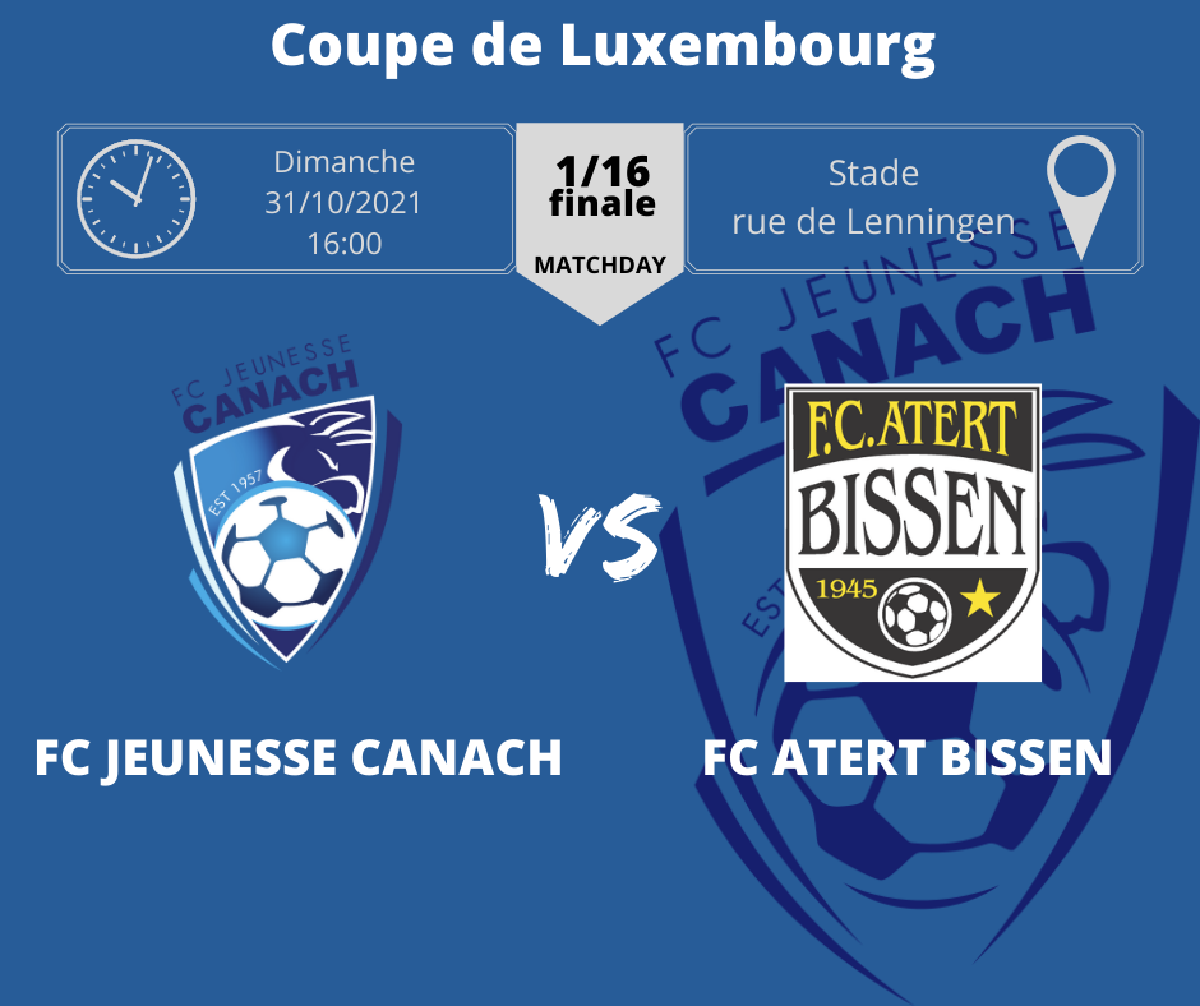 1/16 finale Coupe de Luxembourg