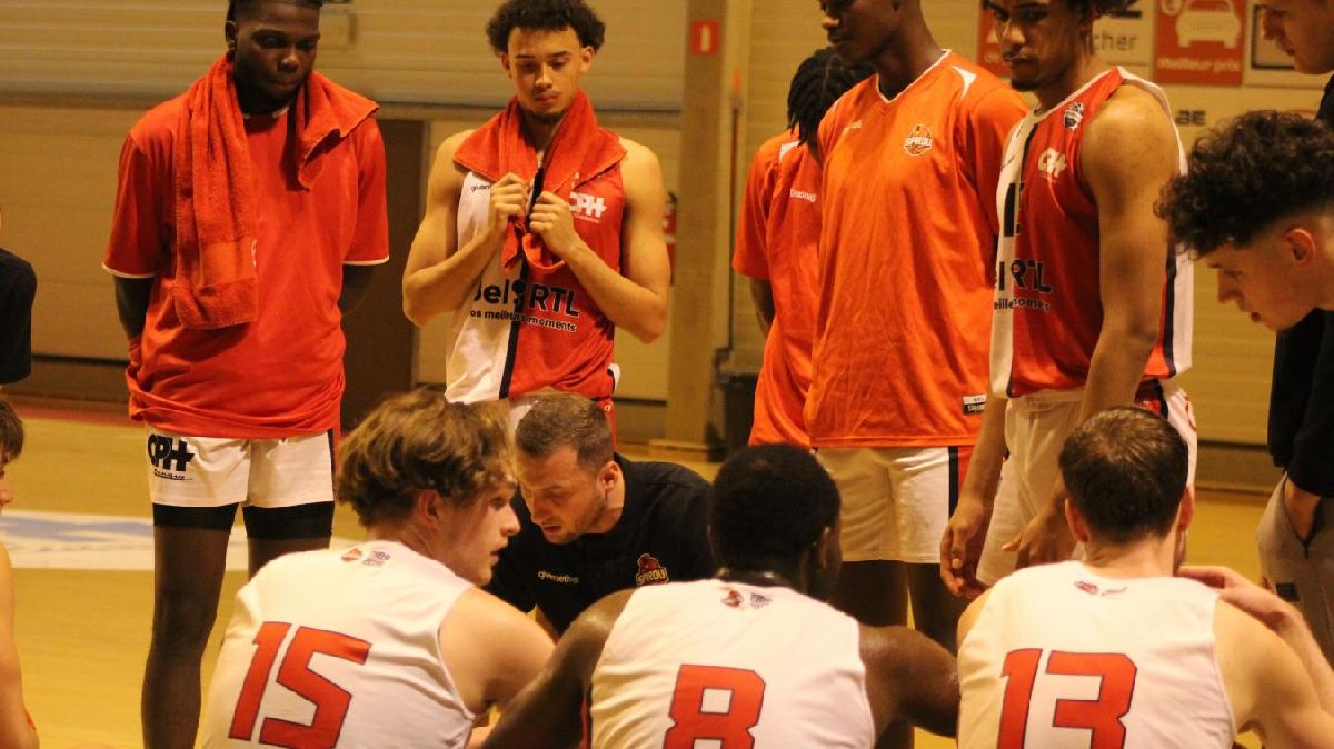 Spirou B rencontrait Kontich, samedi dernier 