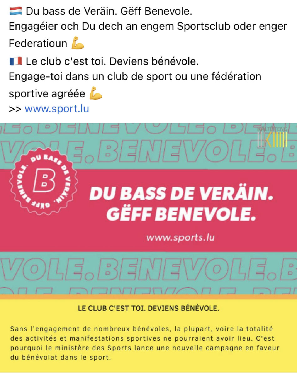 Gitt bénévole!