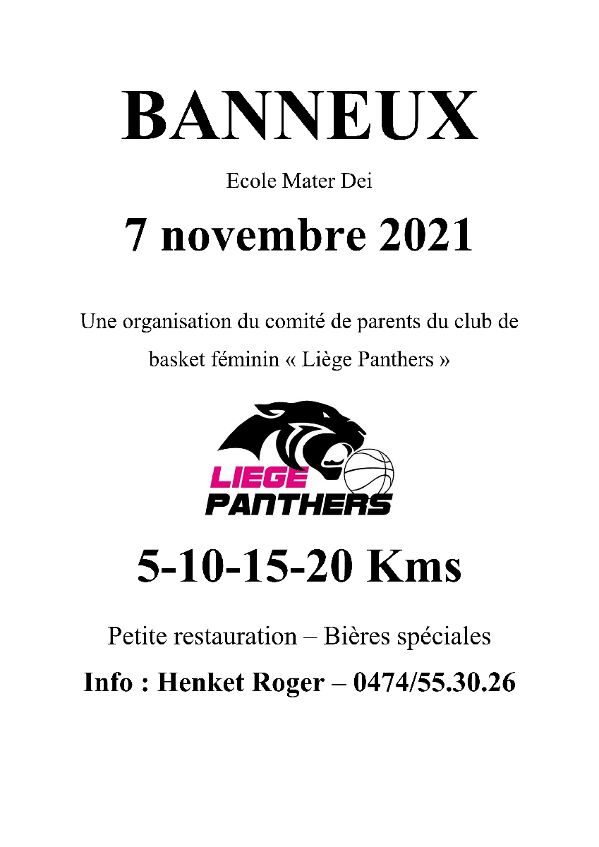 La traditionnelle marche du comité des parents !