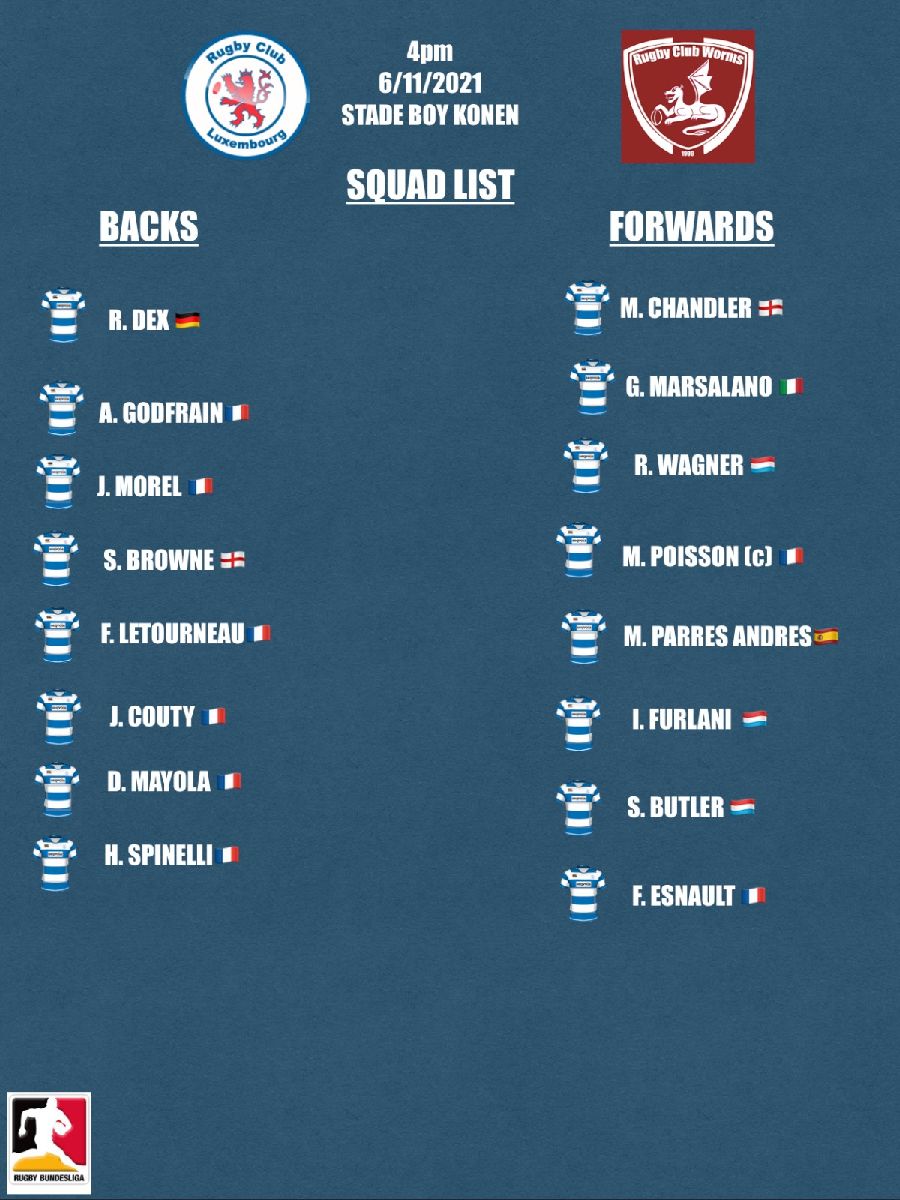 RLC Blues Squad announcement 