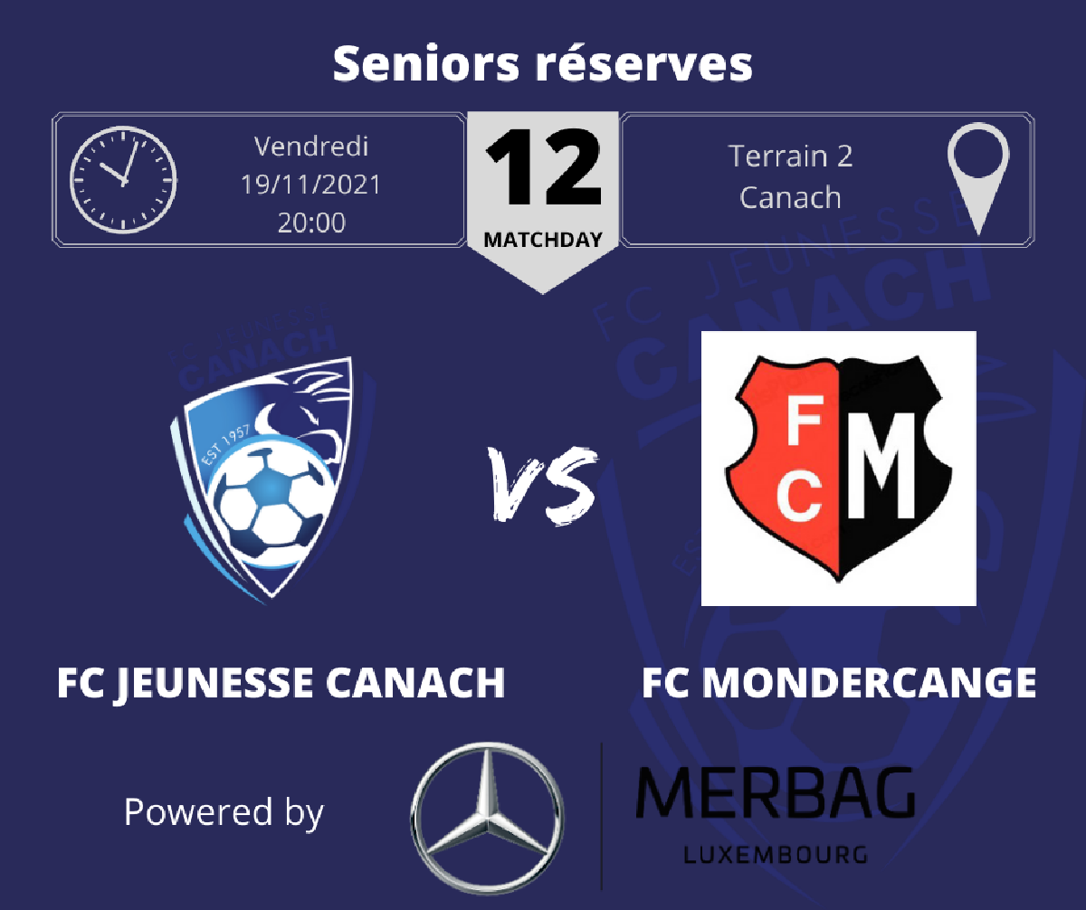 12e journée chez les seniors réserves