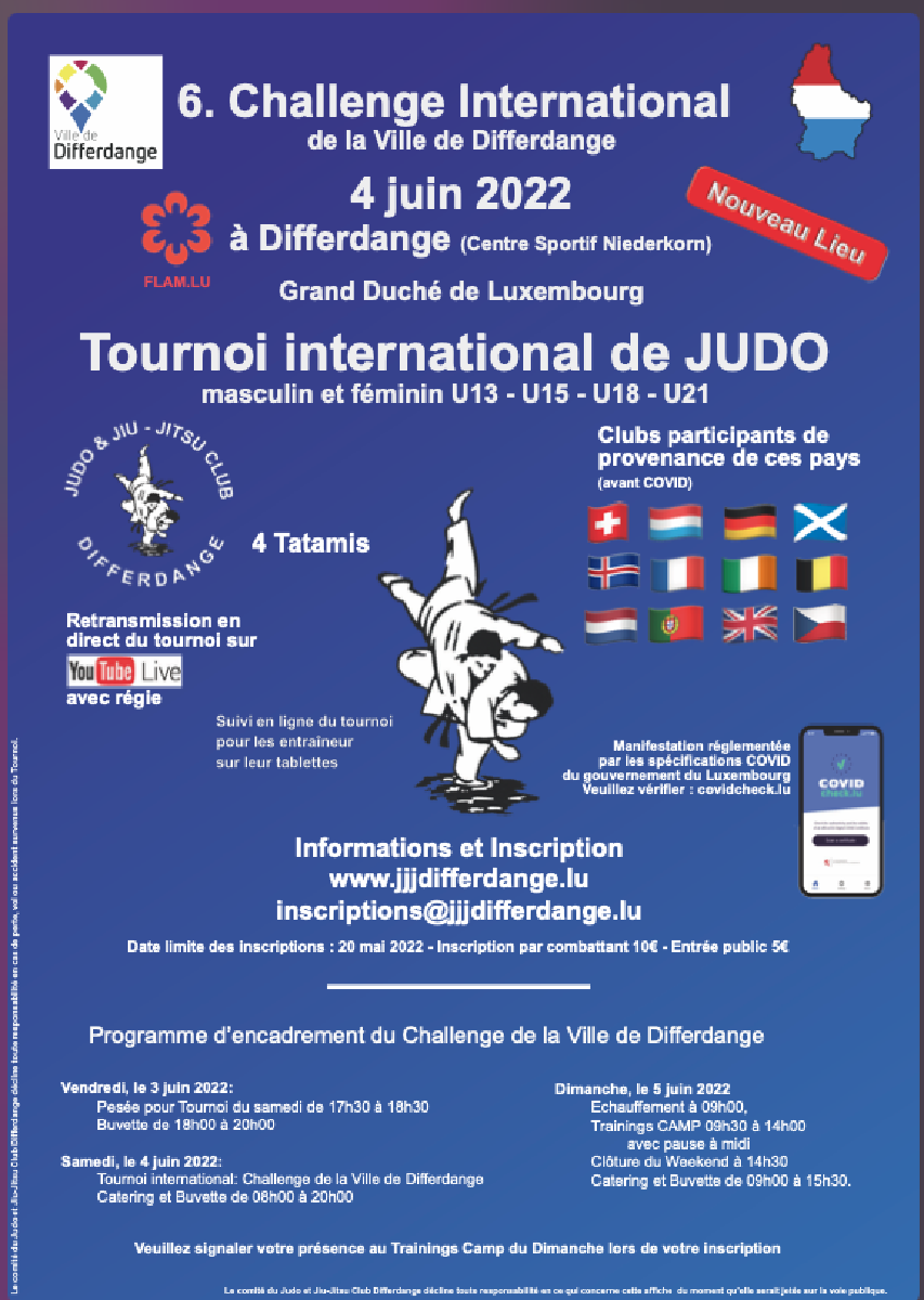 Annonce Tournoi 2022 Annonce Tournoi 2022
