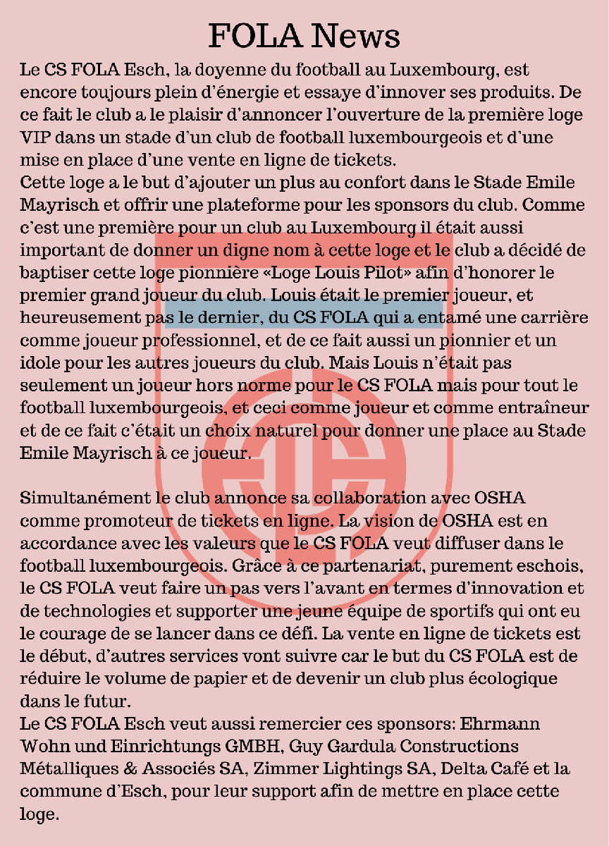 FOLA News FOLA News