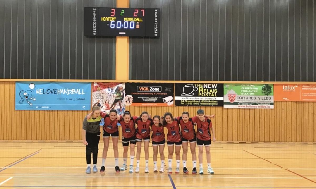 1/4 Finall COUPE: HC Rédange - HB Museldall U17 Meedercher 3-27