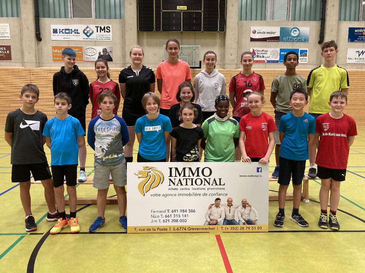 E grousse MERCI un d'IMMO NATIONAL vu Gréiwemaacher, neie Sponser vum HB MUSELDALL!