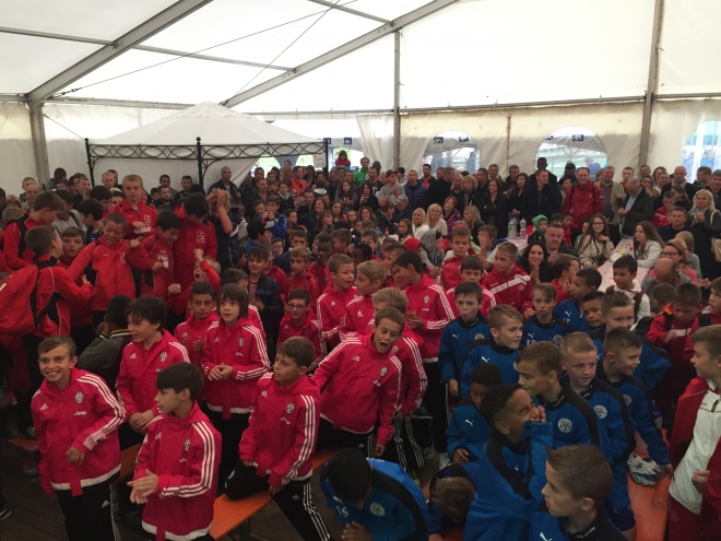 Dënn Gewënner bei den U11 ass dënn RSC Anderlecht...