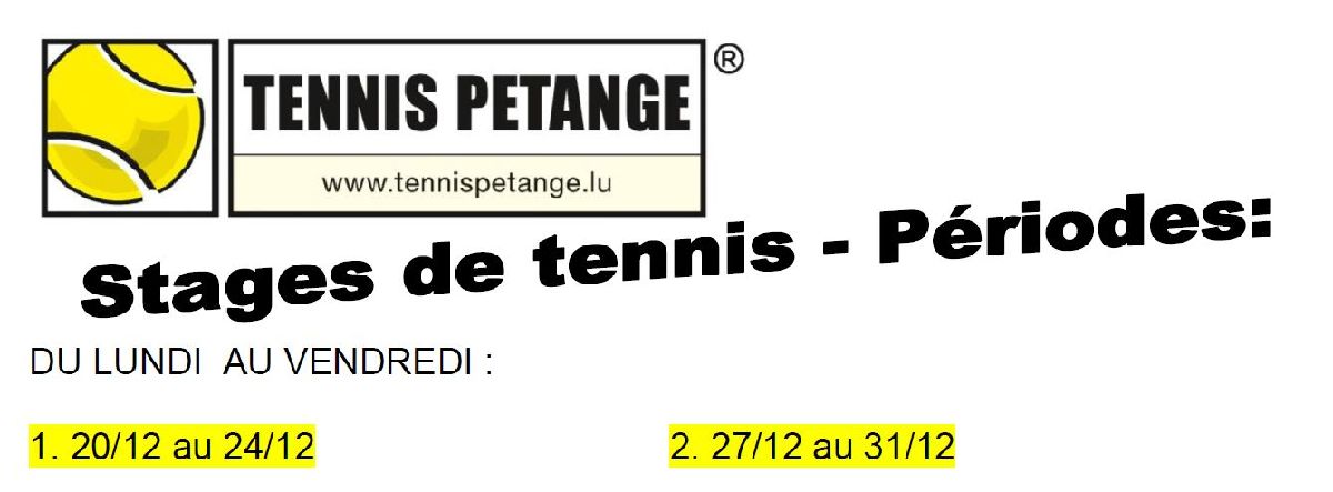 Stages pendant les vacances de Noël Stages pendant les vacances de Noël
