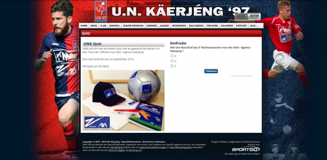 UNK Quiz - Spill a gewann...