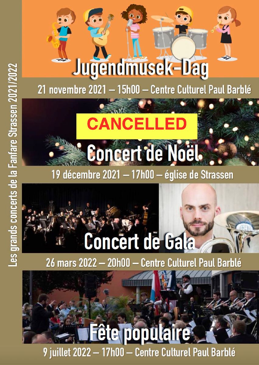 ANNULÉ   Concert de Noël    ANNULÉ