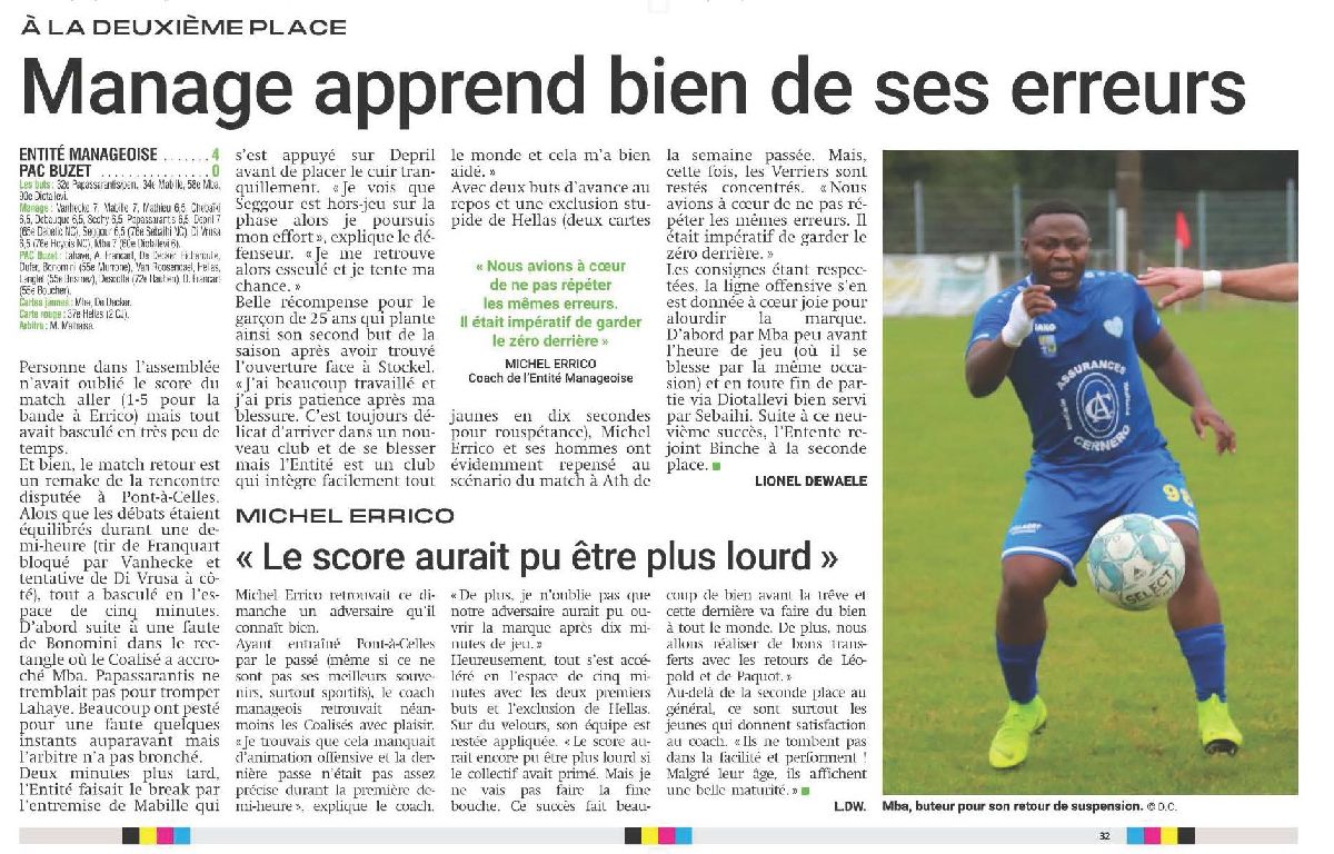 Manage - Pac Buzet 4 - 0
