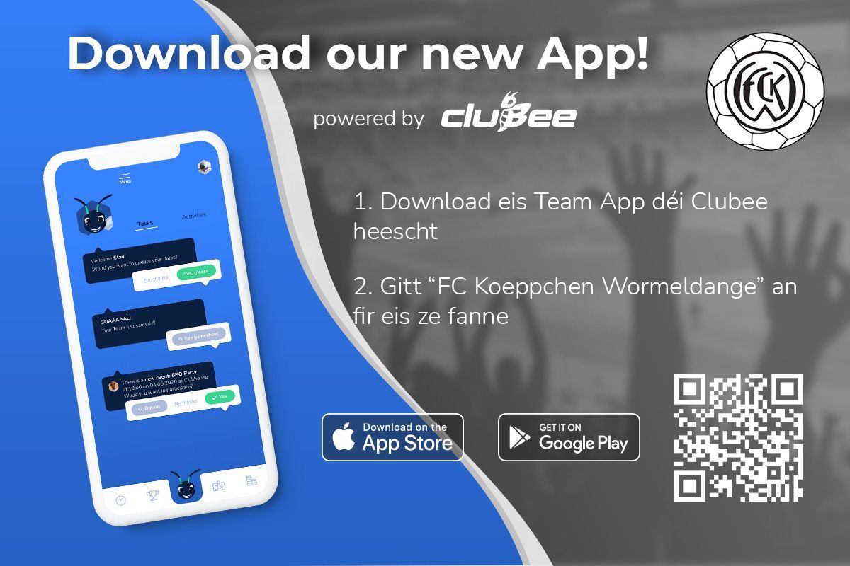 Clubee App vum Fc Koeppchen Wormer Clubee App vum Fc Koeppchen Wormer