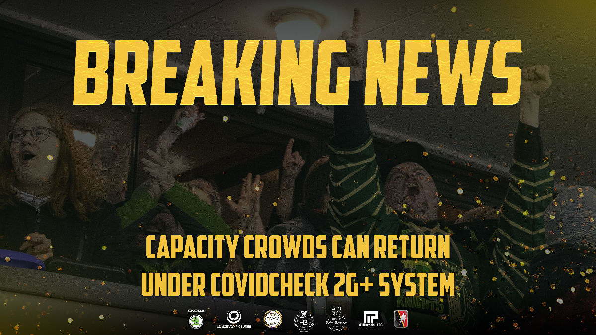 BREAKING NEWS: CAPACITY CROWDS RETURN