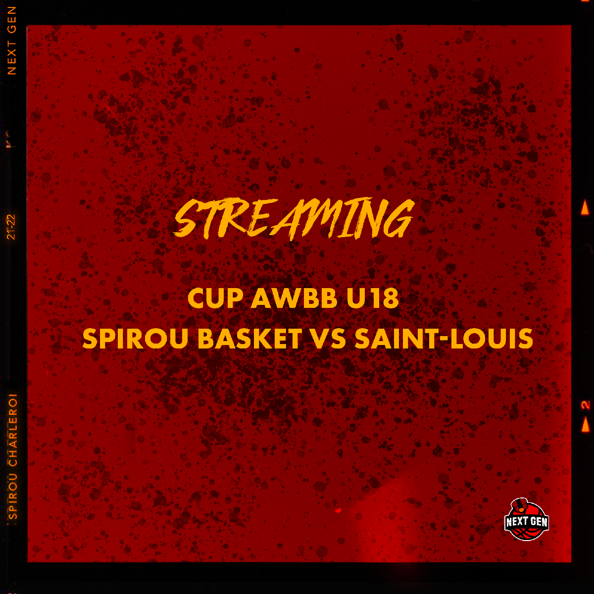 Suivez le 1/4 de Coupe AWBB en live streaming sur nos réseaux 