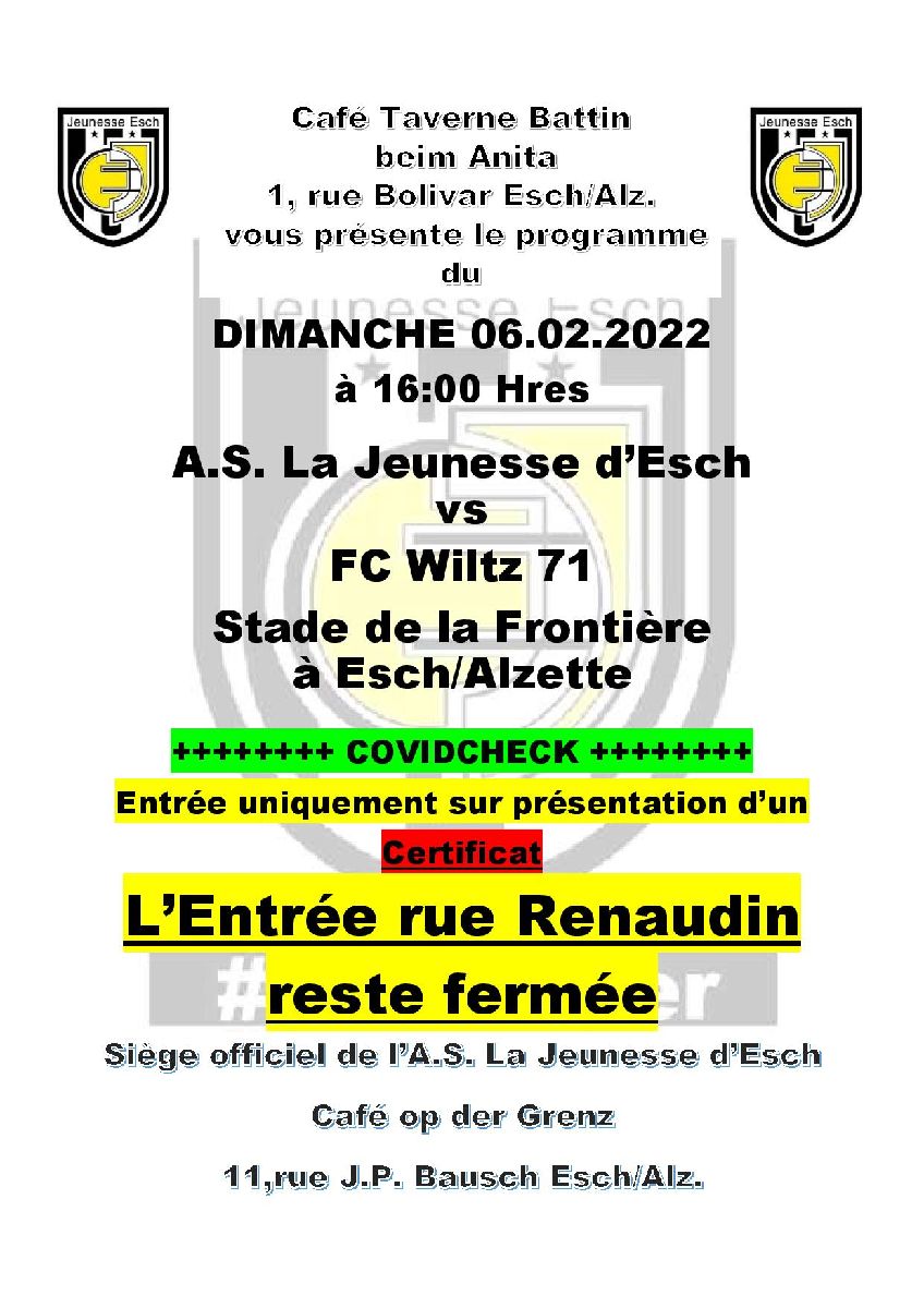 Annonce Match geint Woltz