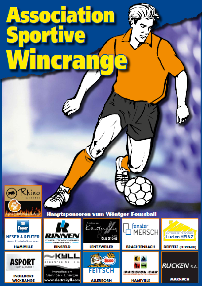 Sponsor beim Wëntger Foussball Sponsor beim Wëntger Foussball