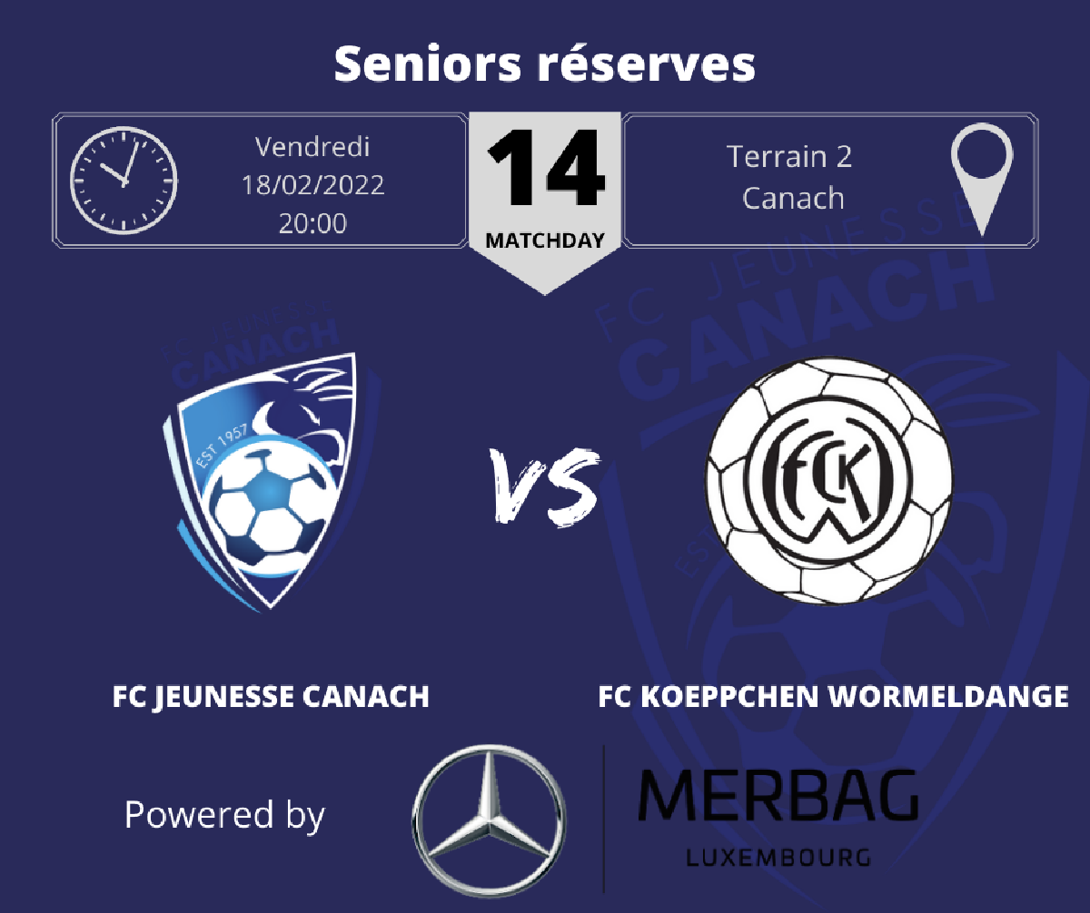 Reprise chez les seniors réserves