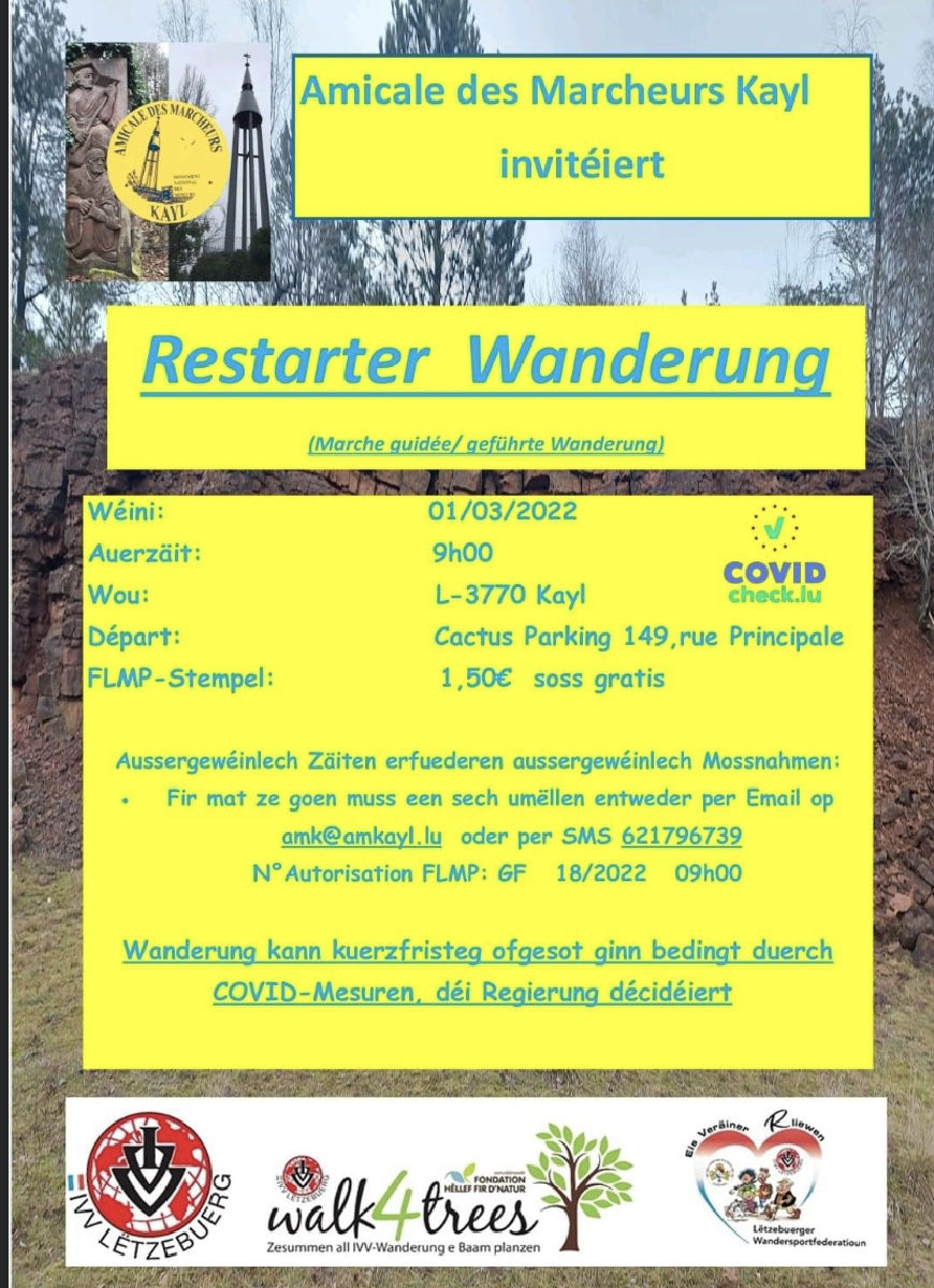 AMK- Restarter Wanderung