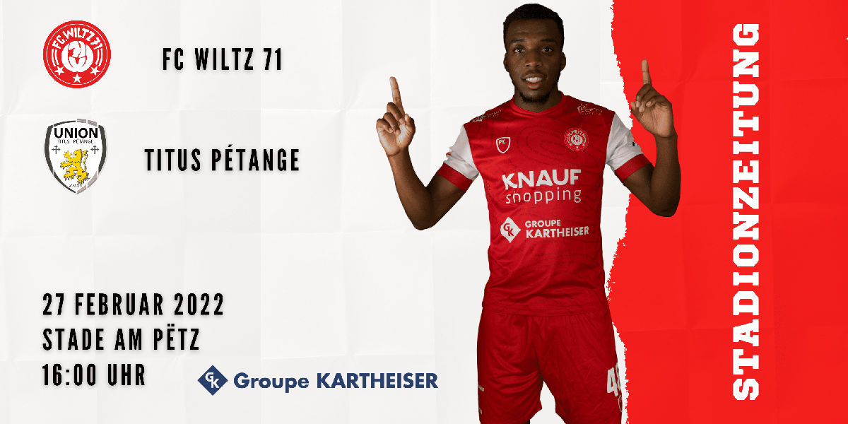 Stadionzeitung vs. Union Titus Pétange