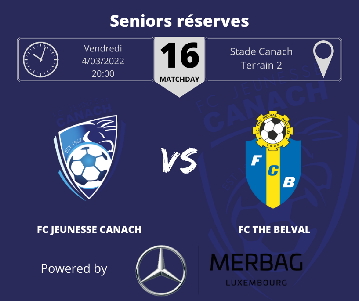 16e journée chez les seniors réserves