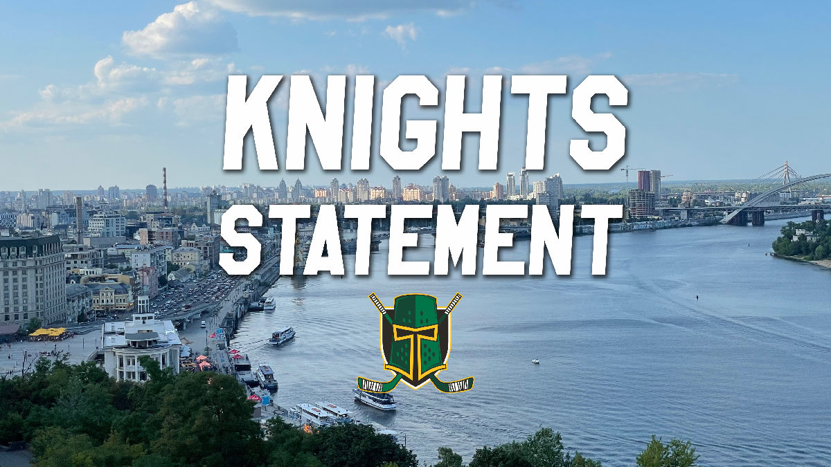 Knights support IIHF position on Ukraine crisis