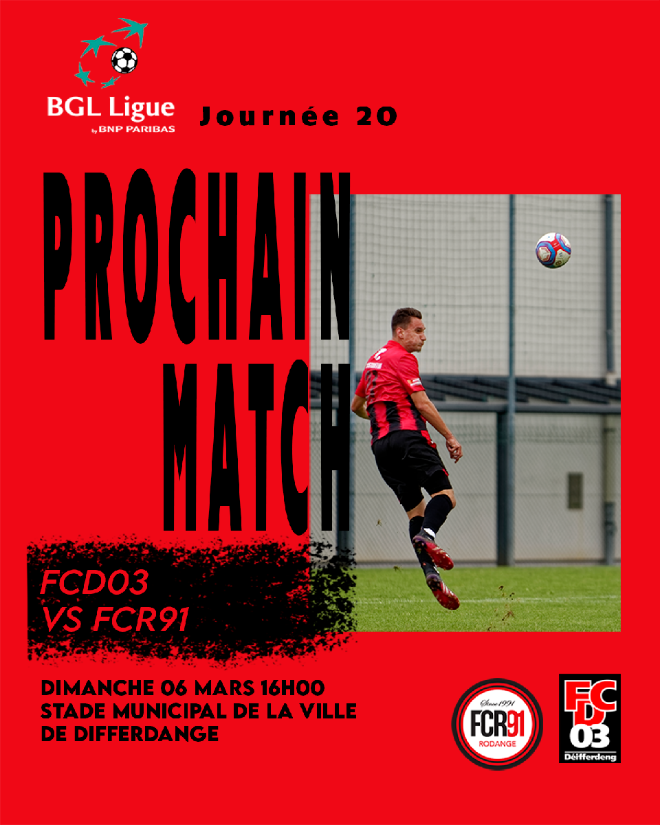 FC Differdange 03 - FC Rodange 91