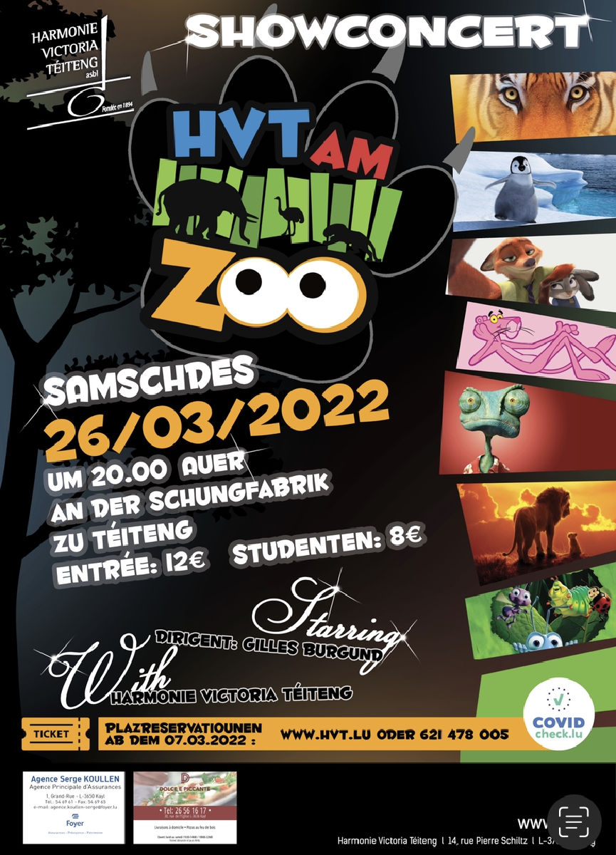 Showconcert vun der Harmonie Victoria Téiteng