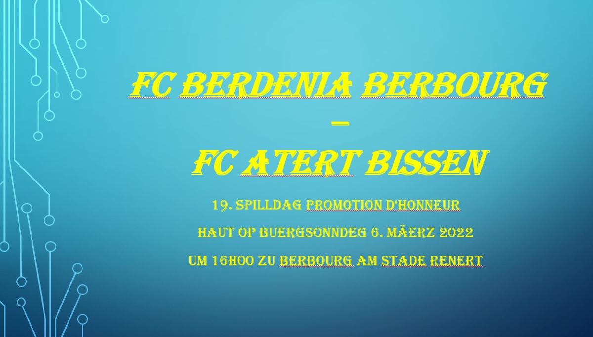 19. Spilldag Promotion d'Honneur