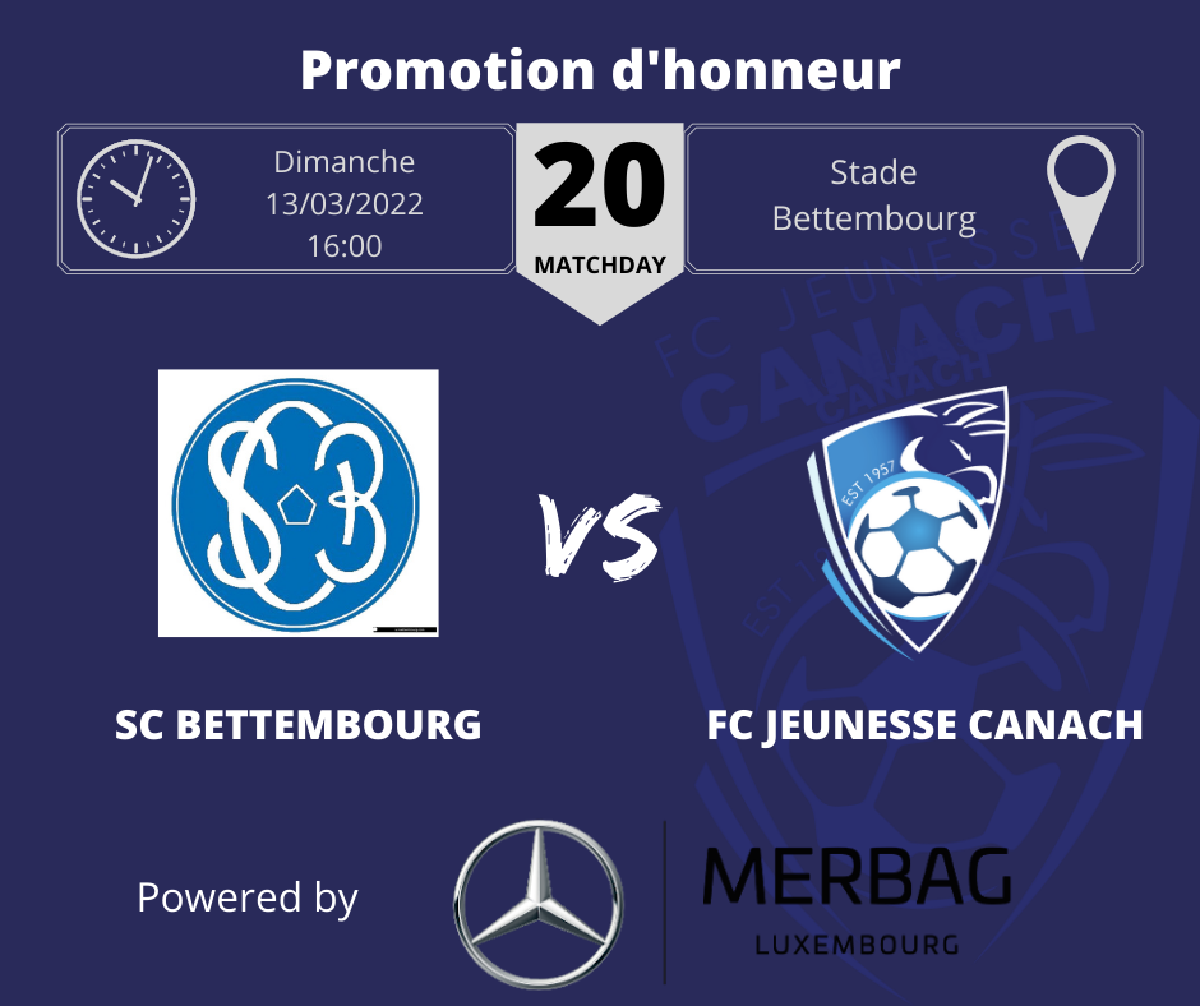 20e journée en promotion d'honneur