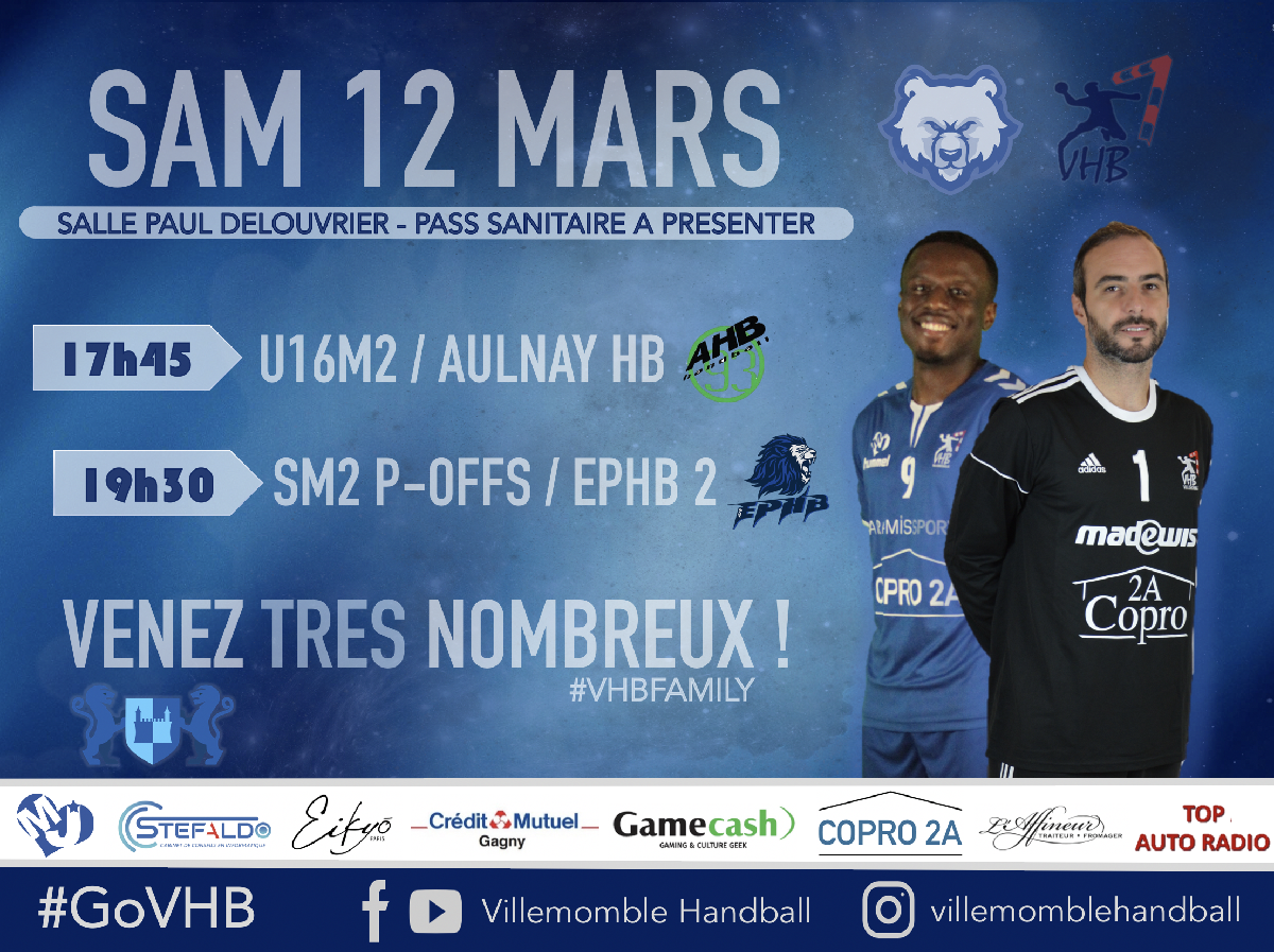 MATCHDAY 12/13 MARS