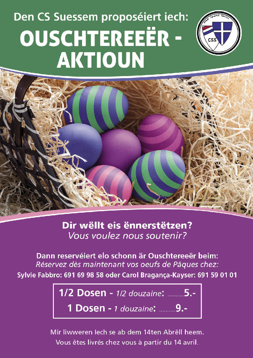 Ouschtereeër-Aktioun 2022
