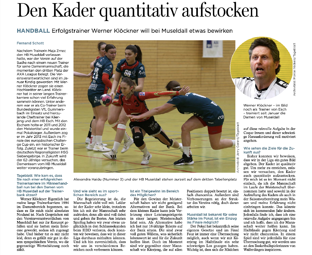 Tageblatt: Tageblatt: