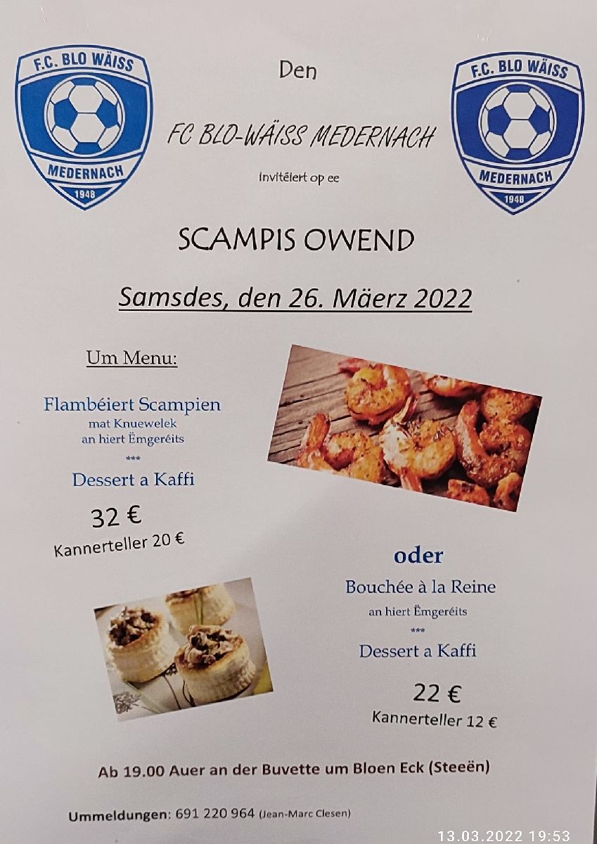 Scampis Owend