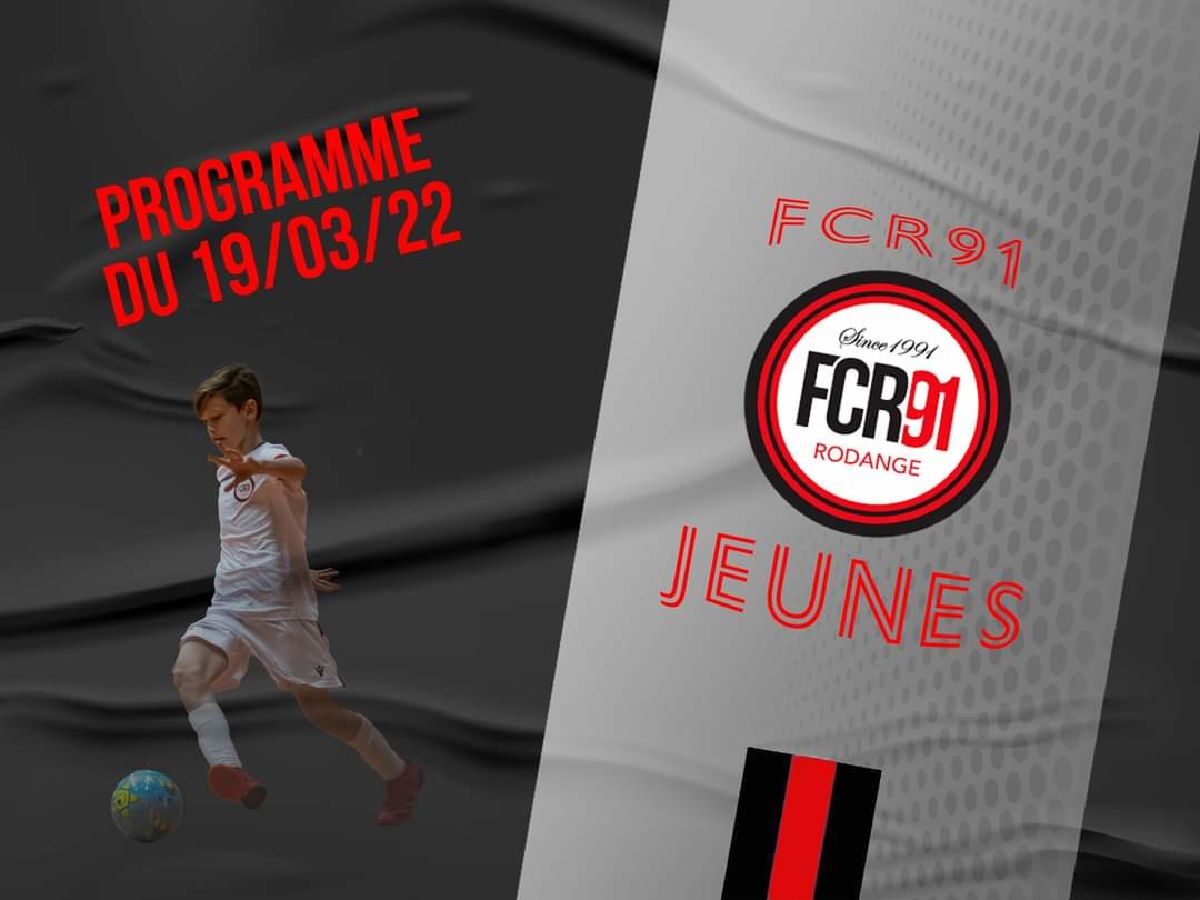 Programme Matchs Jeunes