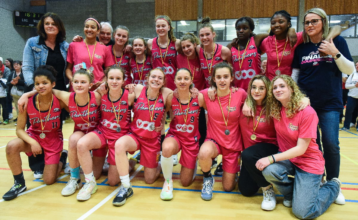 Coupes AWBB: Les U16 loupent de peu l'exploit et le grand Chelem