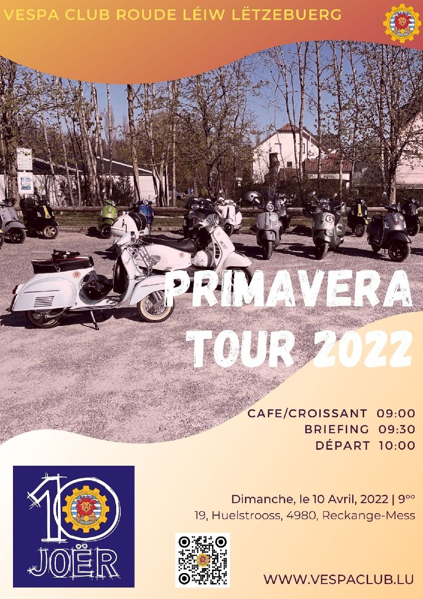 Invitatioun Primaveratour 2022 