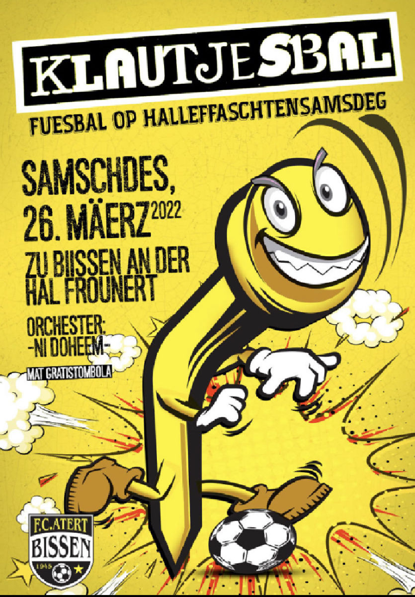 Reminder….Haut ass den Klautjesbal 