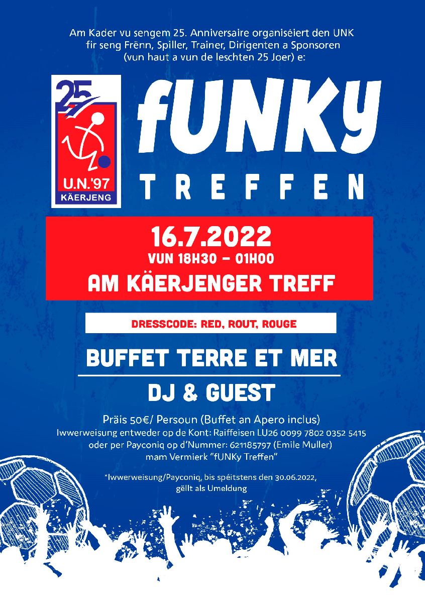 fUNKy Treffen am Kader vum 25. Anniversaire